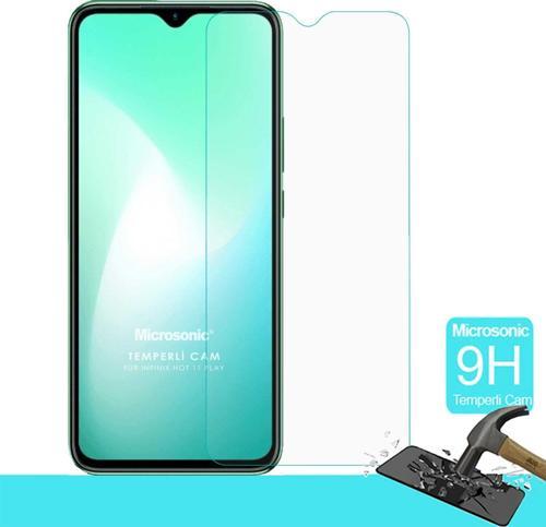 Infinix Hot 11 Play Tempered Glass Cam Ekran Koruyucu