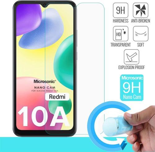 Xiaomi Redmi 10A Nano Glass Cam Ekran Koruyucu