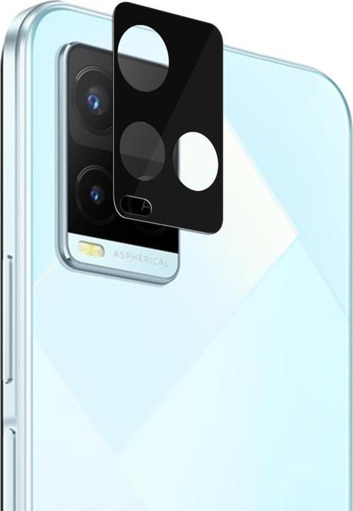 Vivo Y21s Kamera Lens Koruma Camı V2 Siyah