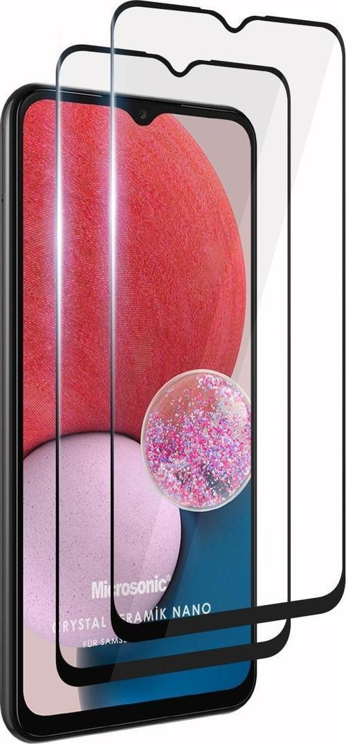 Samsung Galaxy A23 Crystal Seramik Nano Ekran Koruyucu Siyah (2 Adet)