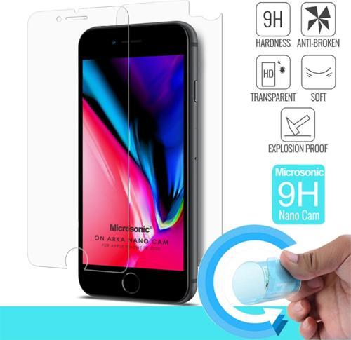 Apple iPhone SE 2022 Ön + Arka Nano Cam Ekran Koruyucu