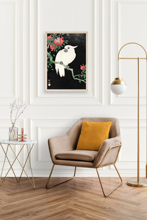 Büro Ev Ofis Dekoru için 50x70CM Tekli Ahşap Çerçeveli OKoson Tablo No51