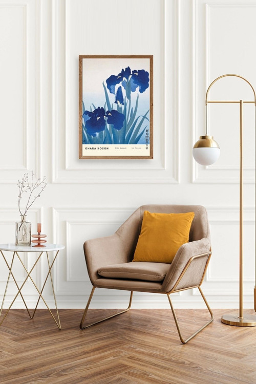 Büro Ev Ofis Dekoru için 50x70CM Tekli Ahşap Çerçeveli OKoson Tablo No53