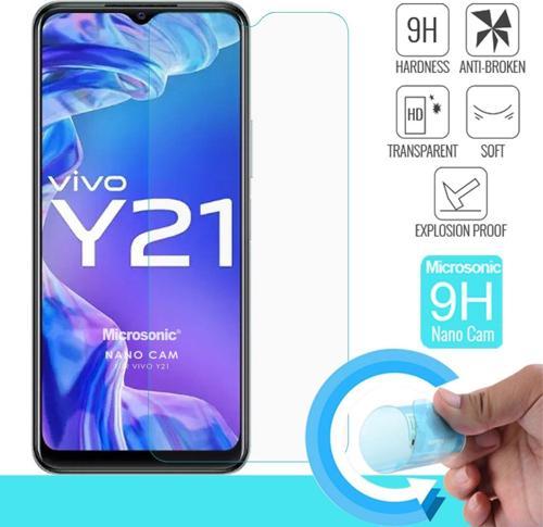 Vivo Y21s Nano Glass Cam Ekran Koruyucu