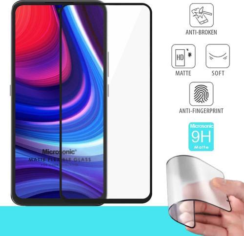Omix X300 Seramik Matte Flexible Ekran Koruyucu Siyah