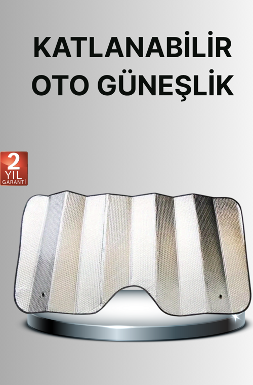 Katlanabilir Araba Güneşliği – UV Işınlarına Karşı Maksimum Koruma