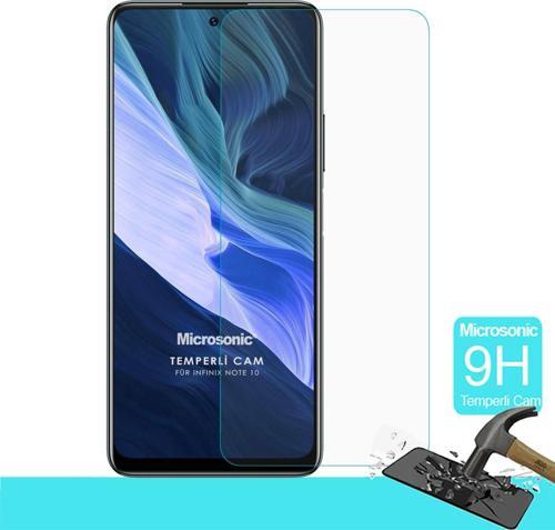 Infinix Note 10 Tempered Glass Cam Ekran Koruyucu