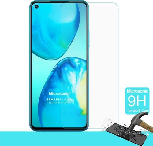 Infinix Note 8i Tempered Glass Cam Ekran Koruyucu