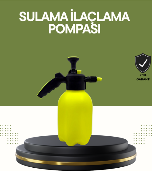 Araç Temizleme Püskürtücü 2L Basınçlı Bakır Nozullu Cila Sprey