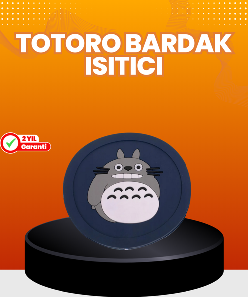 Totoro Figürlü USB Bardak Isıtıcı Sıcak Tutucu Mat 60 Derece Maksimum