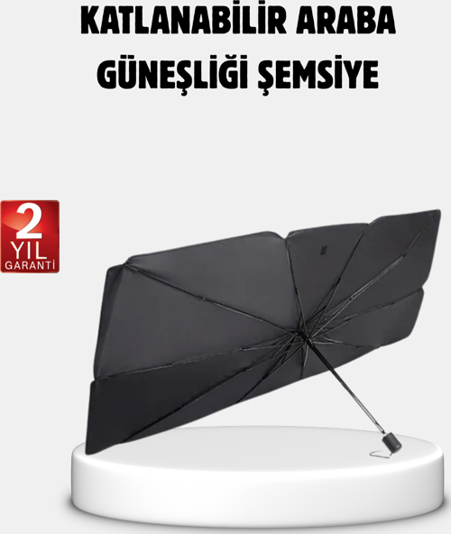 360° Ayarlanabilir Ön Cam Güneşliği – Pratik Kullanım ve Dayanıklı Yapı