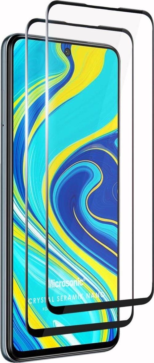 Xiaomi Redmi Note 9 Pro Crystal Seramik Nano Ekran Koruyucu Siyah (2 Adet)