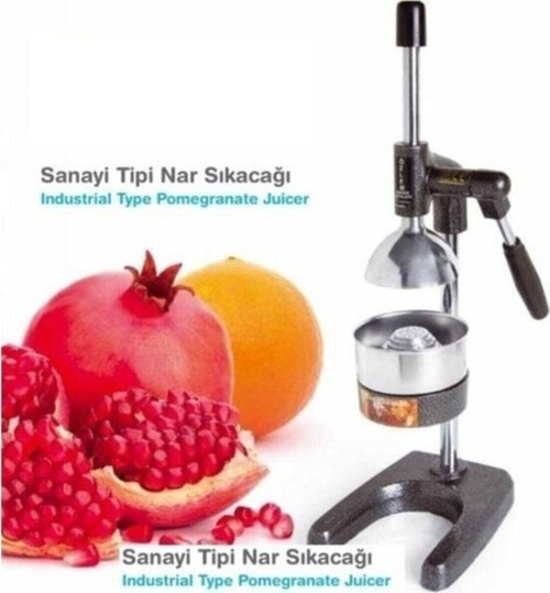 Sanayi Tipi Meyve Presi Kollu Portakal Nar Sıkma Makinası Aleti