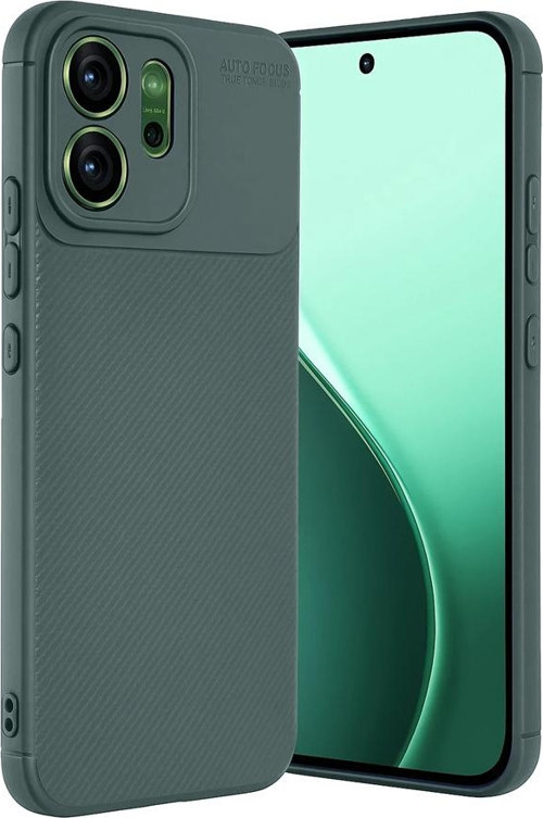 Oppo Reno 14F Kılıf Focus Carbon Desen Silikon Kapak