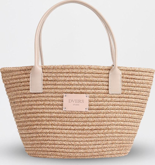 Handmade Astarlı Hasır Tote Günlük Şık Tasarım, Geniş İç Hacim, Plaj Ve Omuz Çantası