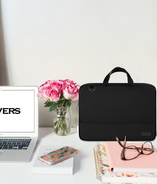 D'Vers 8.7/9/10.2/10.9/11/11.5/12/12.9 Inç Tüm Markalarla Uyumlu Organizer El, Omuz, Tablet Kılıfı Çantası 7