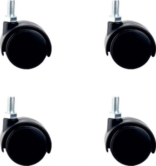 Küçük Plastik Vidalı Teker - 40 MM HKS102 - 4 Adet