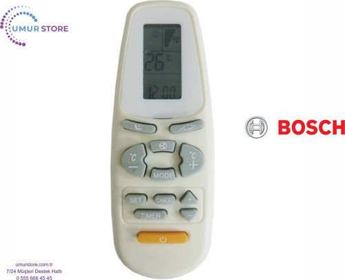 Bosch-Electra-Siemens-Profilo Klima Uyumlu Klima Kumandası