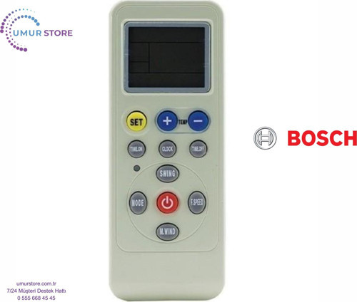 Bosch B1ZMA12903 Uyumlu Klima Kumandası