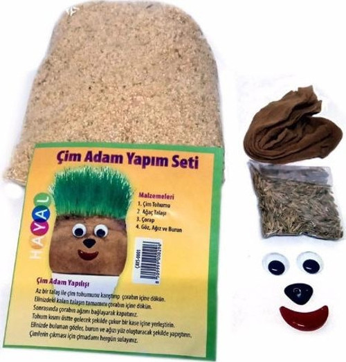 Çim Adam Yapım Seti - 2 adet