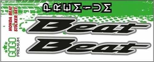 Honda Beat Uyumlu Sticker Seti 001