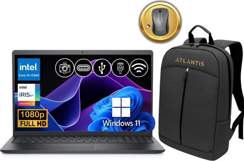 Vostro 3530 i5-1334U 32GB 512GB SSD 15.6" FHD Win11P N3409PVNB3530U ATL114 Notebook +Çanta&Mouse