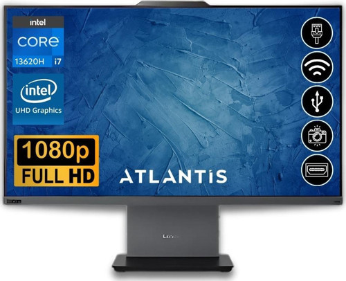 NEO 50A i7-13620H 8GB 2TB M.2 SSD 12SC001XTR ATL3 23.8" FDOS All IN One Bilgisayar