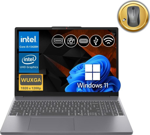 IP Slim 3 i5-13420H 24GB 1TB SSD W11Pro 15.6" Notebook 83K1004ETR ATL79 + Mouse Hediye
