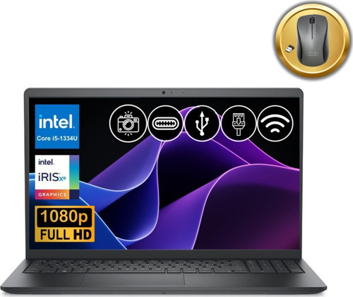 Vostro 3530 i5-1334U 24GB 2TB SSD 15.6" FHD Ubuntu N3409PVNB3530U ATL38 Notebook +Mouse Hediye
