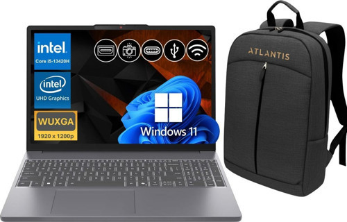 IP Slim 3 i5-13420H 8GB 1TB SSD W11Pro 15.6" Notebook 83K1004ETR ATL61 + Çanta Hediye