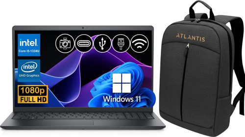 Vostro 3530 i5-1334U 8GB 2TB SSD 15.6" FHD Win11P N3409PVNB3530U ATL77 Notebook +Çanta Hediye