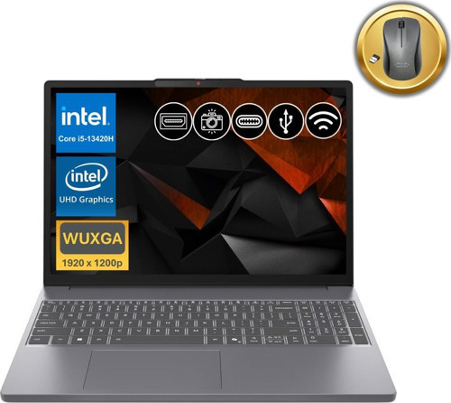 IP Slim 3 i5-13420H 8GB 512GB SSD FreeDos 15.6" Notebook 83K1004ETR ATL24 + Mouse Hediye