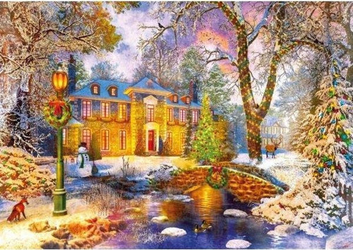 Puzzle 1000The Festive Mansion