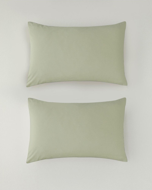 Novella Premium Soft Cotton 2'li Yastık Kılıfı 50x70 cm Açık Yeşil