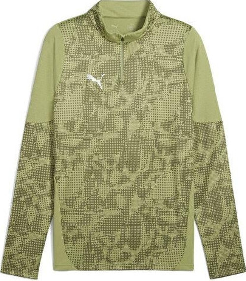 Teamcup Training 1/4 Zip Top Erkek Futbol Antrenman Uzun Kollu Tişört 65916440 Yeşil