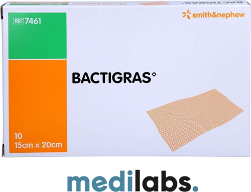 Steril Antibakteriyel Tül Sargı Klorheksidinli 15 Cm X 20 Cm 10 Adet