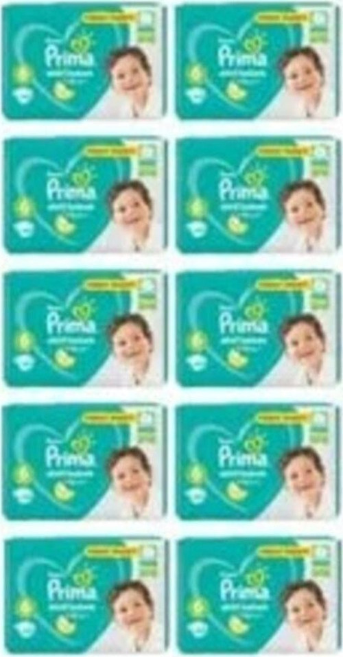 Bebek Bezi Aktif Bebek 6 Beden 40 Adet Ekstra Large Fırsat Paketi 10Lu Paket 400 Adet