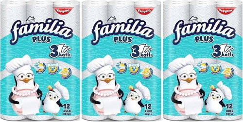 Kağıt Havlu Plus 36 Lı Pk (3 Katlı) (3Pkx12)