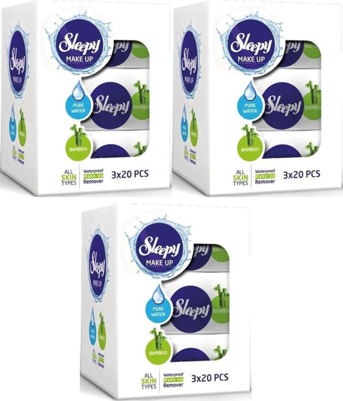 Yüz Temizleme Havlusu Bamboo Make Up 180 Yaprak (9Pkx20)