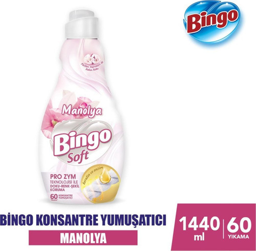 Soft Konsantre Çamaşır Yumuşatıcısı Manolya 1440 Ml
