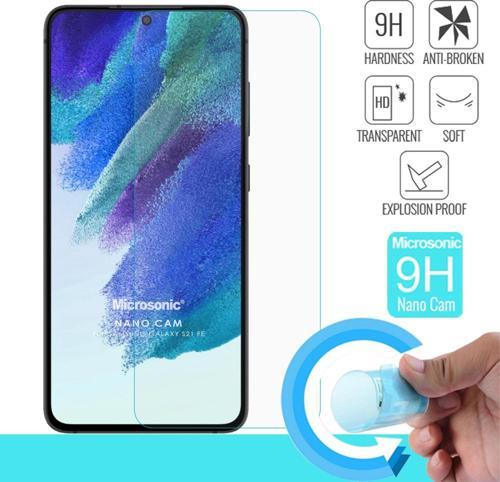 Samsung Galaxy S21 FE Nano Glass Cam Ekran Koruyucu
