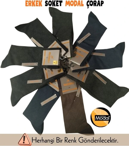 Mısırlı 61007 Erkek Modal Soket Çorap