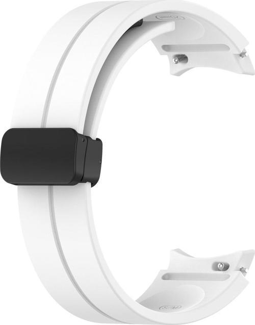 Samsung Galaxy Watch 6 Classic 43mm Kordon Ribbon Line Beyaz