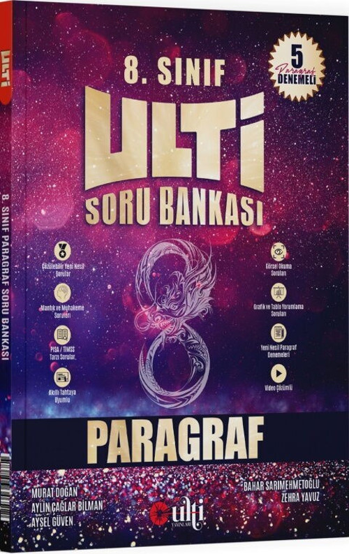 8. Sınıf Paragraf Ulti Soru Bankası Ulti Yayınları