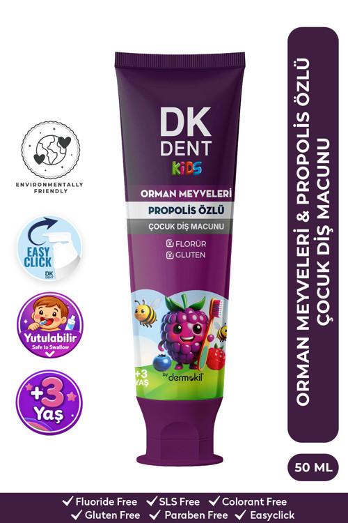 Orman Meyveli Florürsüz Çocuk Diş Macunu 50 ml