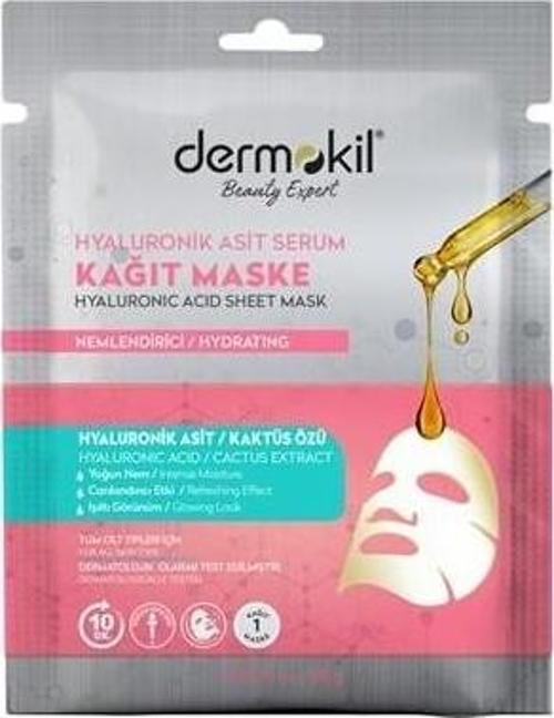 Kağıt Maske Hyaluronik Asit