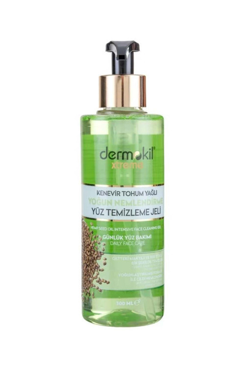 Kenevir Tohumu Yağlı Yoğun Nemlendirme Yüz Temizleme Jeli 300 Ml