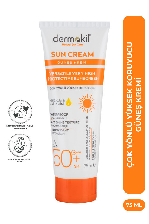 Sun Cream-Çok Yönlü Yüksek Koruyucu Güneş Kremi 75 ml