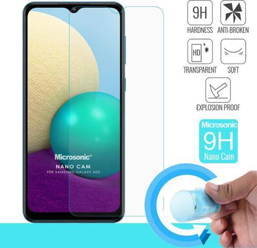Samsung Galaxy A02 Nano Glass Cam Ekran Koruyucu