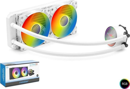 Nd2504 Sıvı Soğutma Fan 240 Argb 24Cm Beyaz